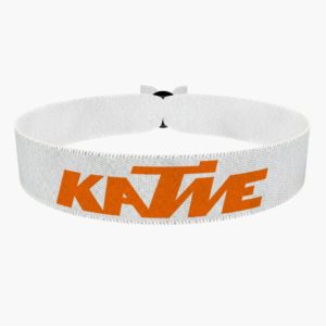 KTM KaTie weiß/orange Stoffarmband - Ansicht 1