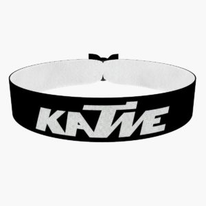 KTM KaTie schwarz/weiß Stoffarmband - Ansicht 1