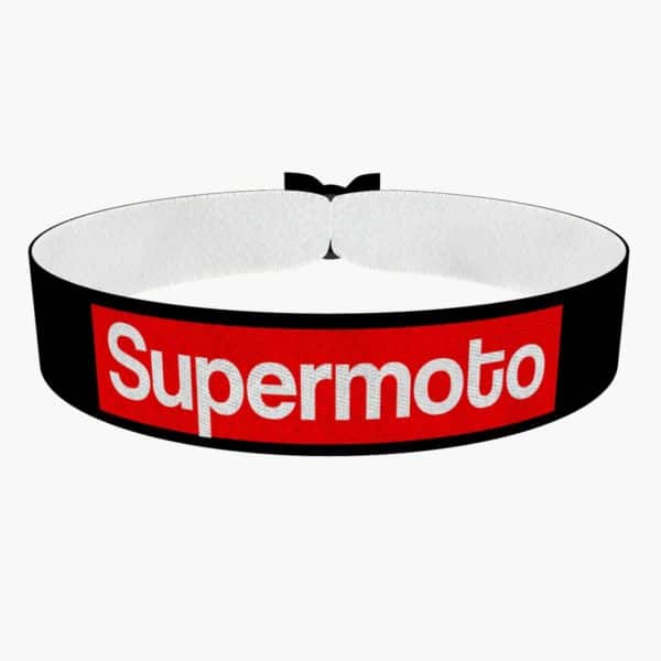 Supermoto Surpreme schwarz Stoffarmband - Ansicht 1