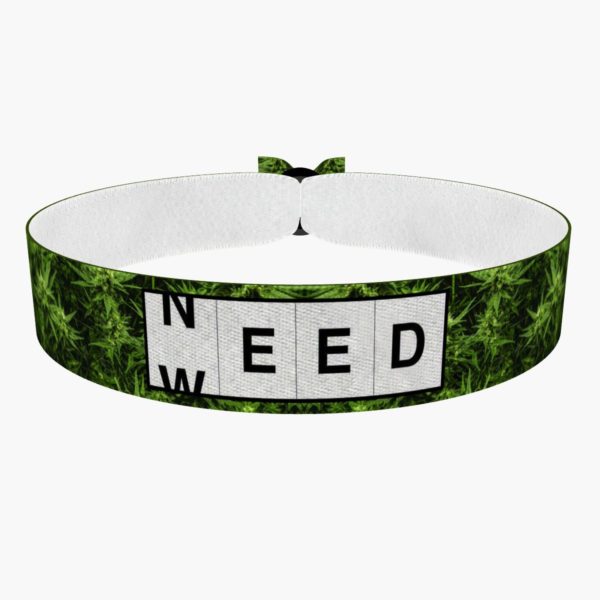 Need weed Stoffarmband - Ansicht 1