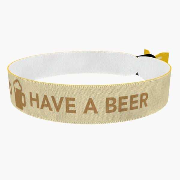 Keep calm and have a beer Stoffarmband - Ansicht 4