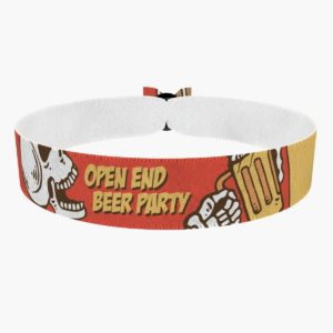 Open end beer party Stoffarmband - Ansicht 1