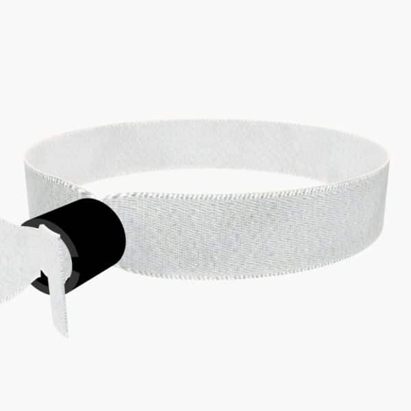 Ansicht von rechts hinten: Dinolove weiß Stoffarmband
