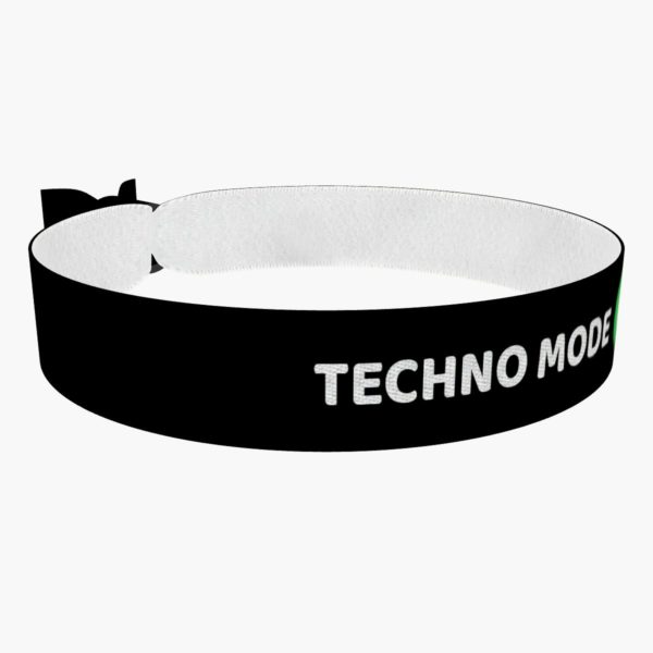 Techno Mode ON Stoffarmband - Ansicht 5