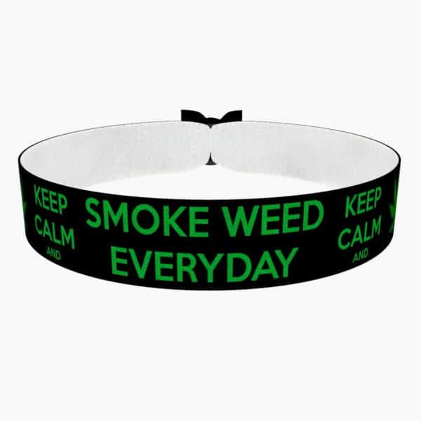 Smoke Weed Everyday Stoffarmband - Ansicht 1
