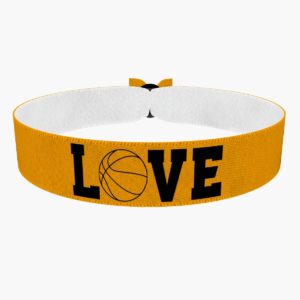 Basketball Love Stoffarmband - Ansicht 1