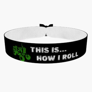 This is how I roll Stoffarmband