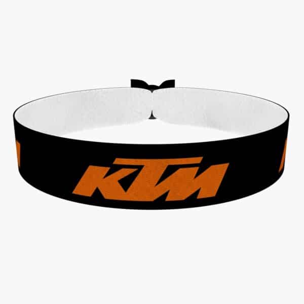 KTM schwarz Stoffarmband - Ansicht 1