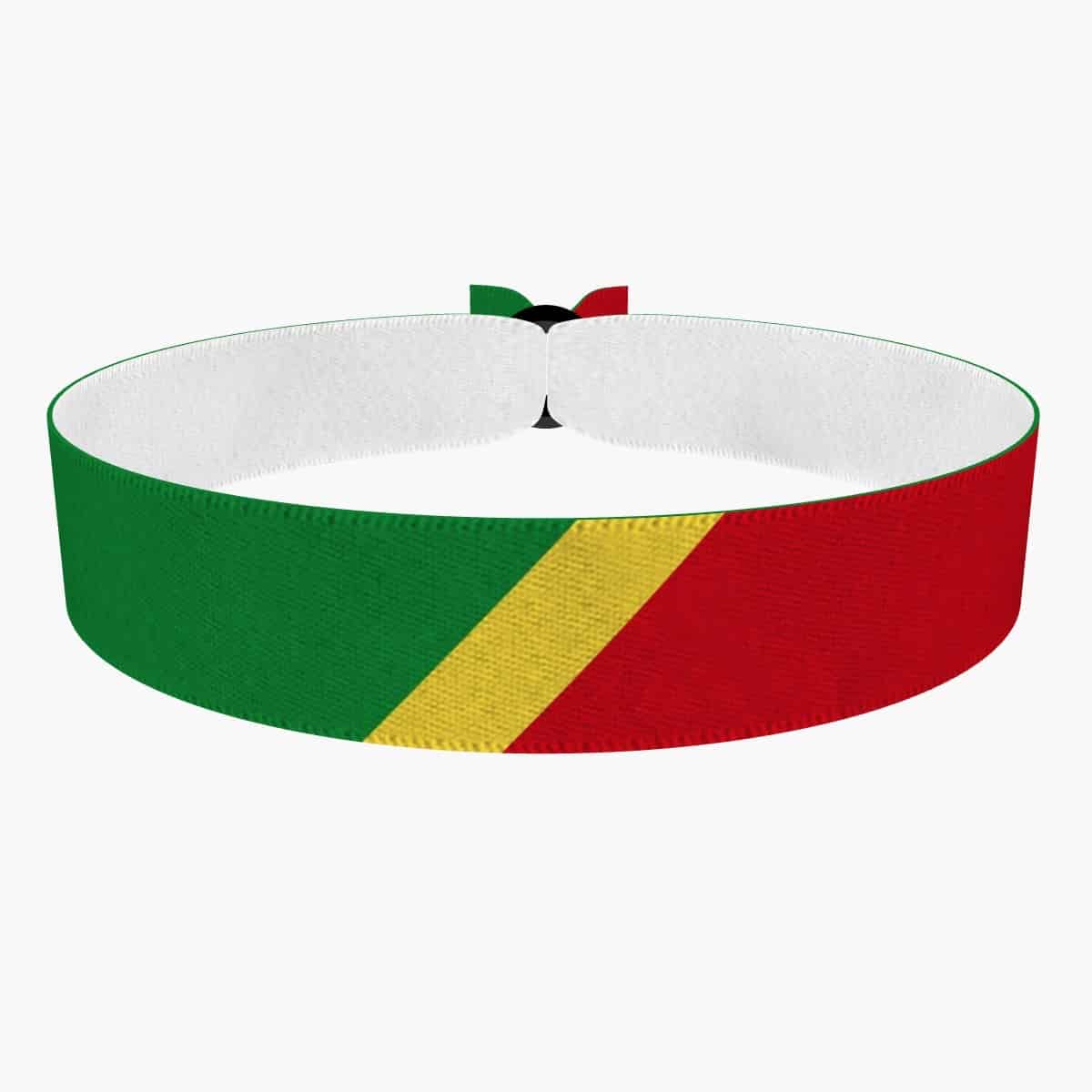 Produkt Republik Kongo Flagge Stoffarmband