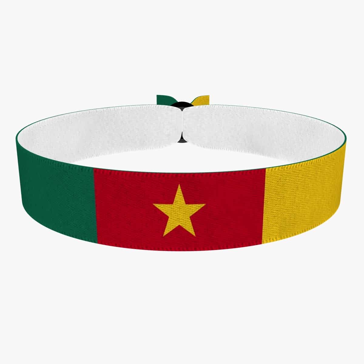 Produkt Kamerun Flagge Stoffarmband