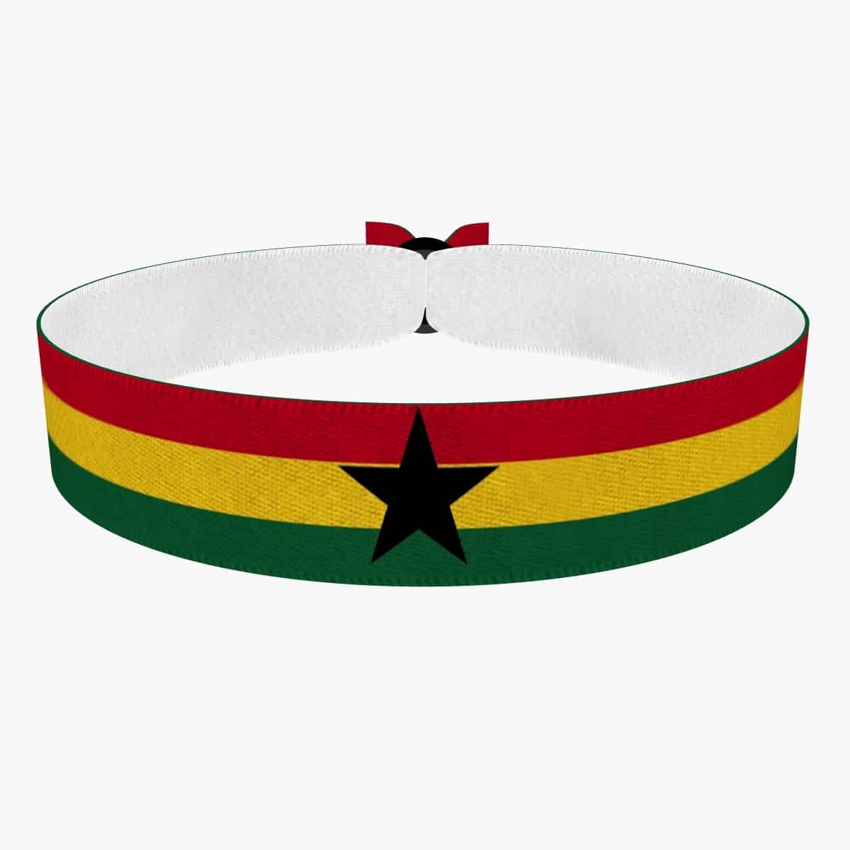 Produkt Ghana Flagge Stoffarmband
