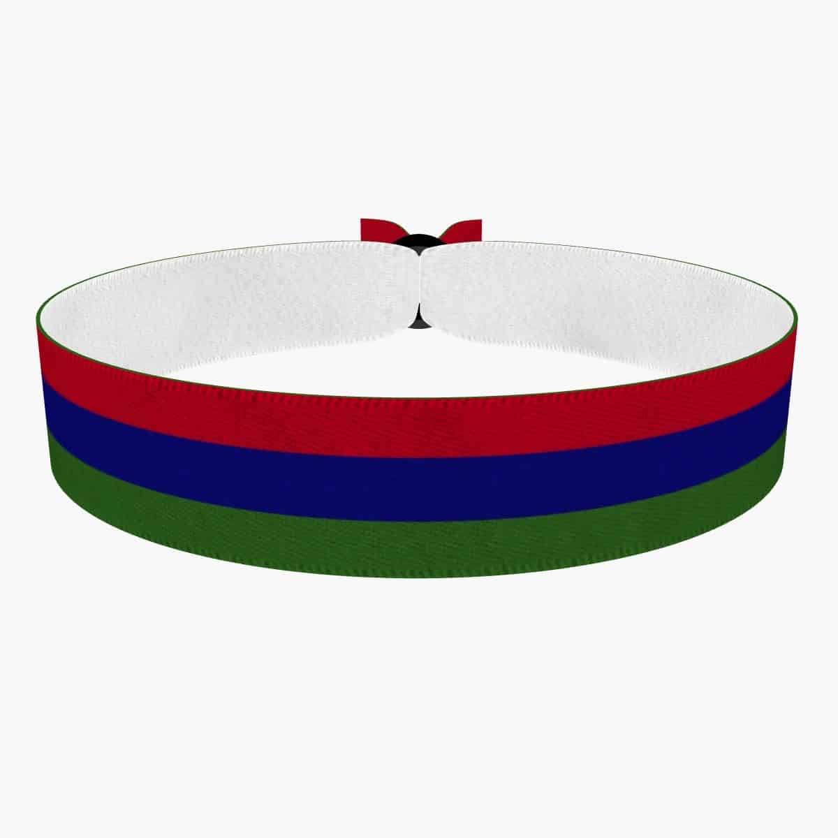 Produkt Gambia Flagge Stoffarmband