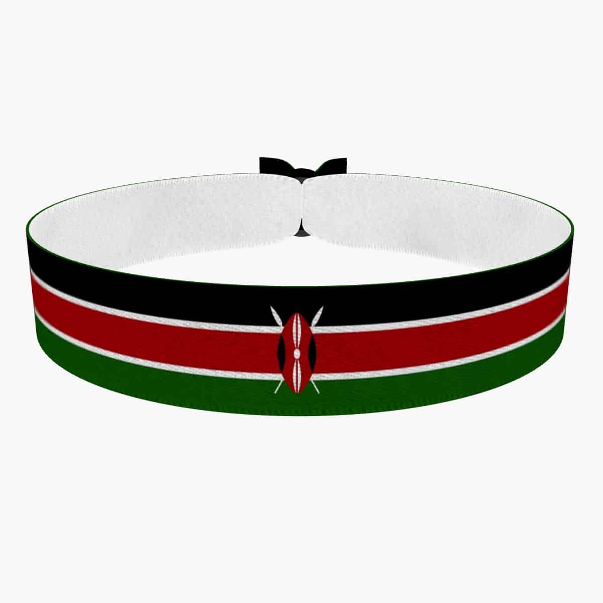 Produkt Kenia Flagge Stoffarmband