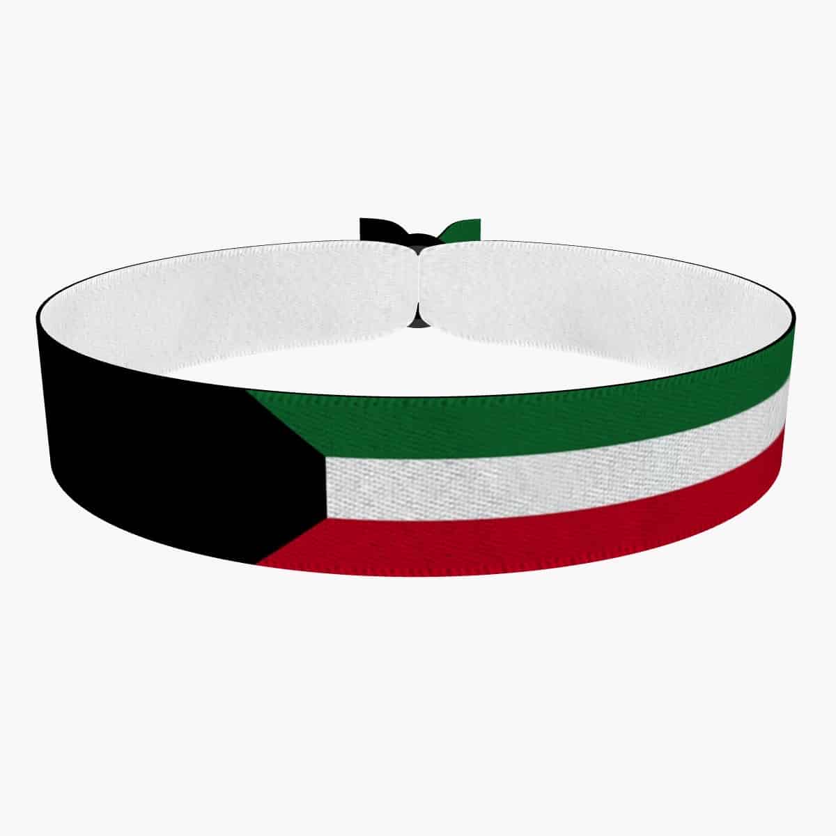 Produkt Kuwait Flagge Stoffarmband