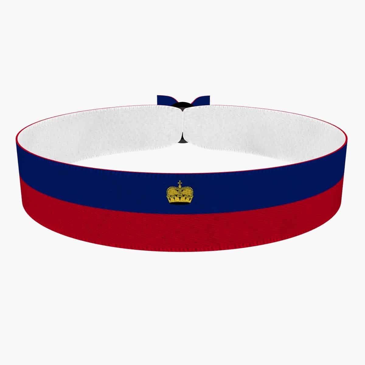 Produkt Liechtenstein Flagge Stoffarmband