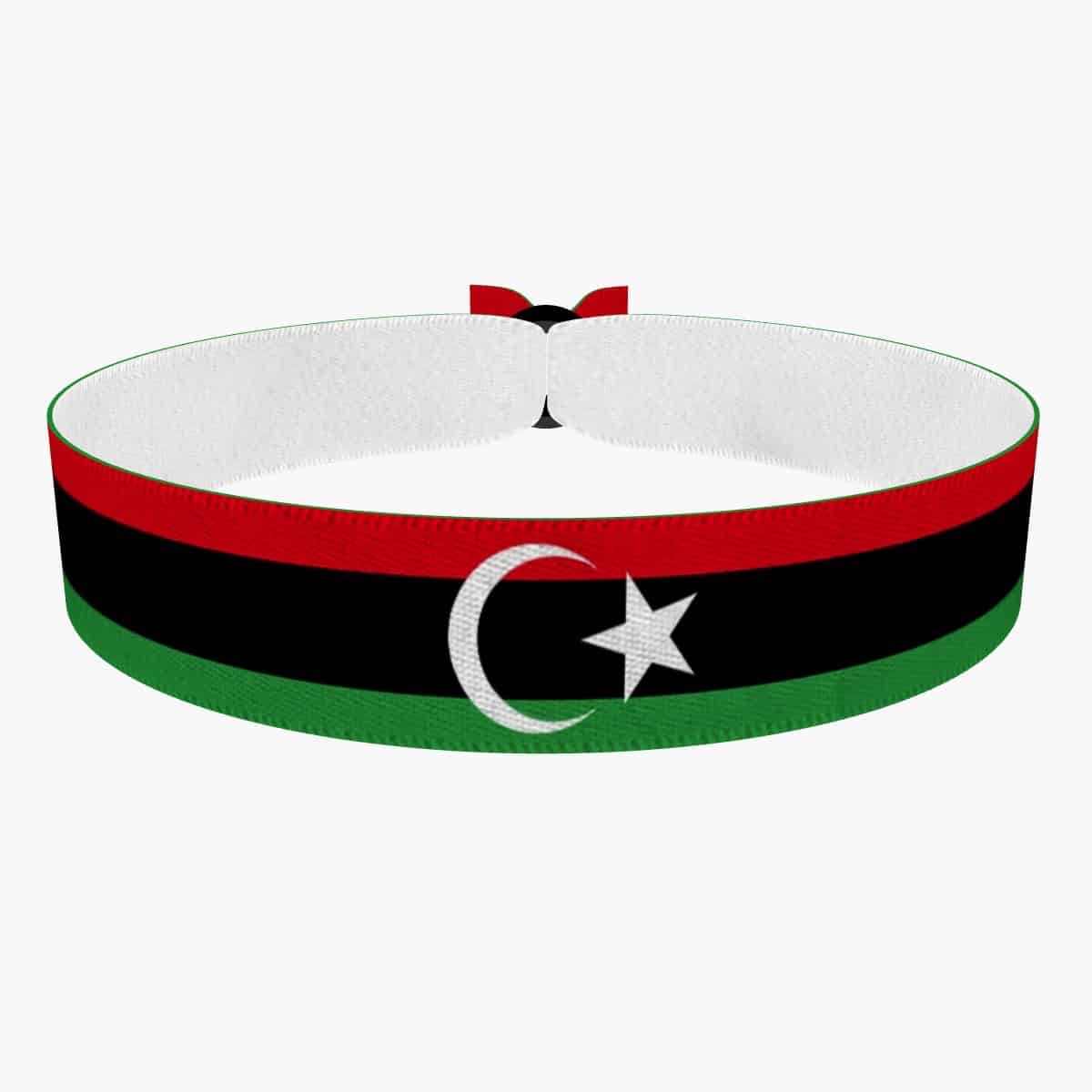 Produkt Libyen Flagge Stoffarmband