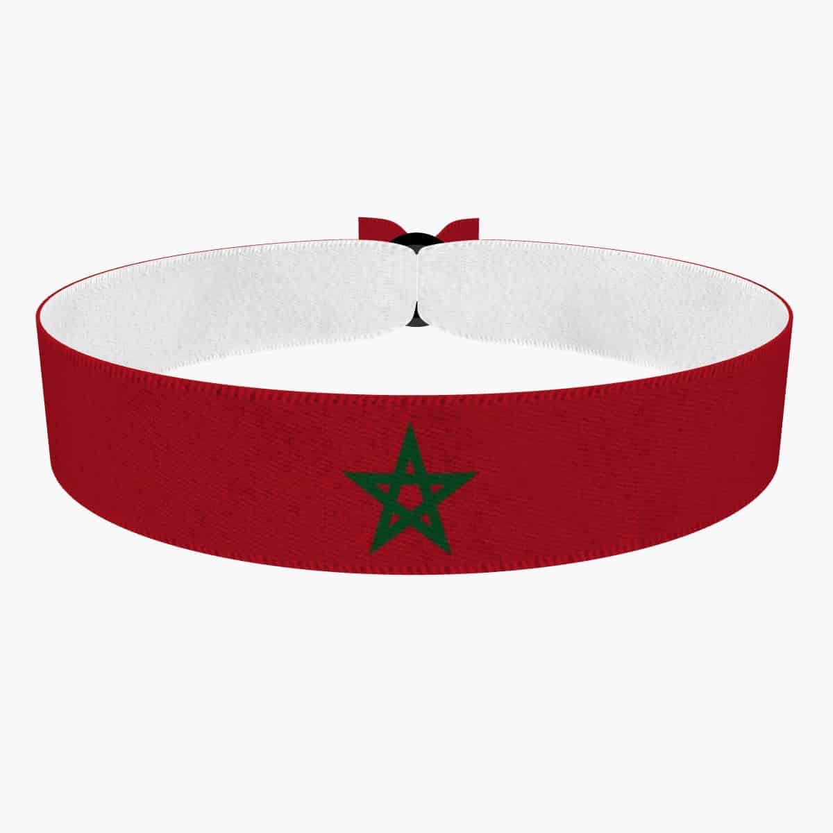 Produkt Marokko Flagge Stoffarmband