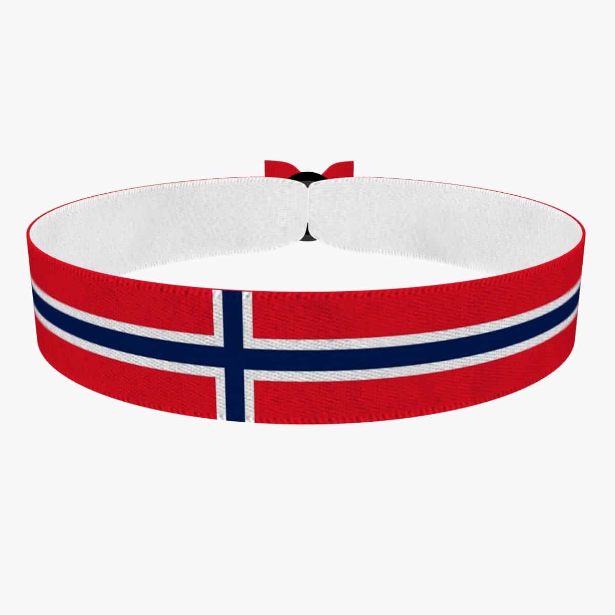 Produkt Norwegen Flagge Stoffarmband