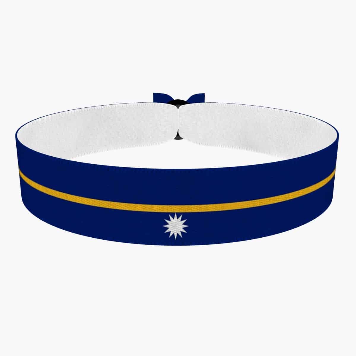 Produkt Nauru Flagge Stoffarmband