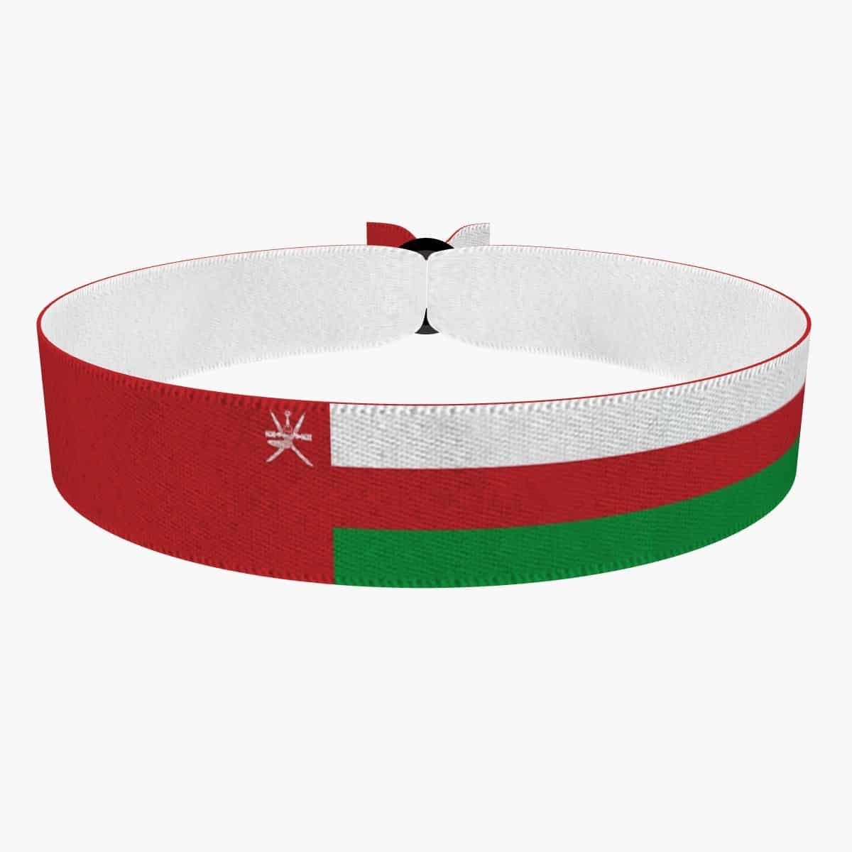 Produkt Oman Flagge Stoffarmband