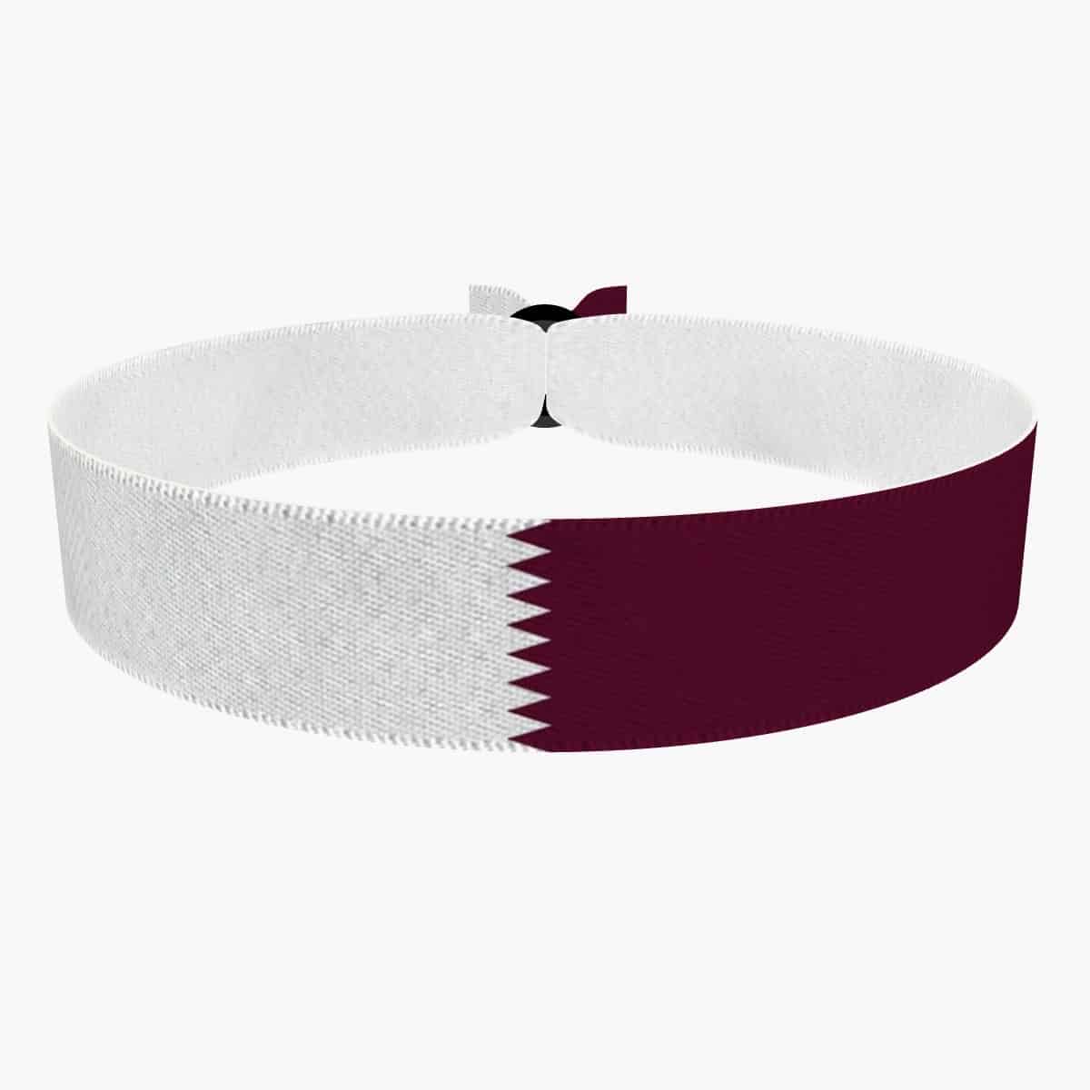 Produkt Katar Flagge Stoffarmband