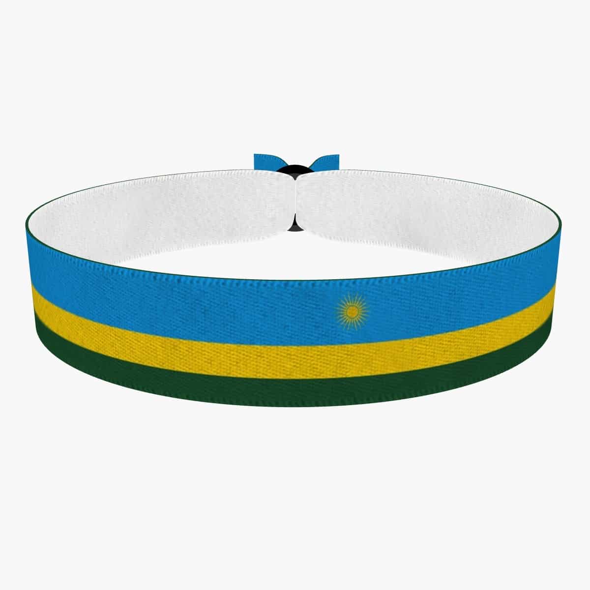Produkt Ruanda Flagge Stoffarmband