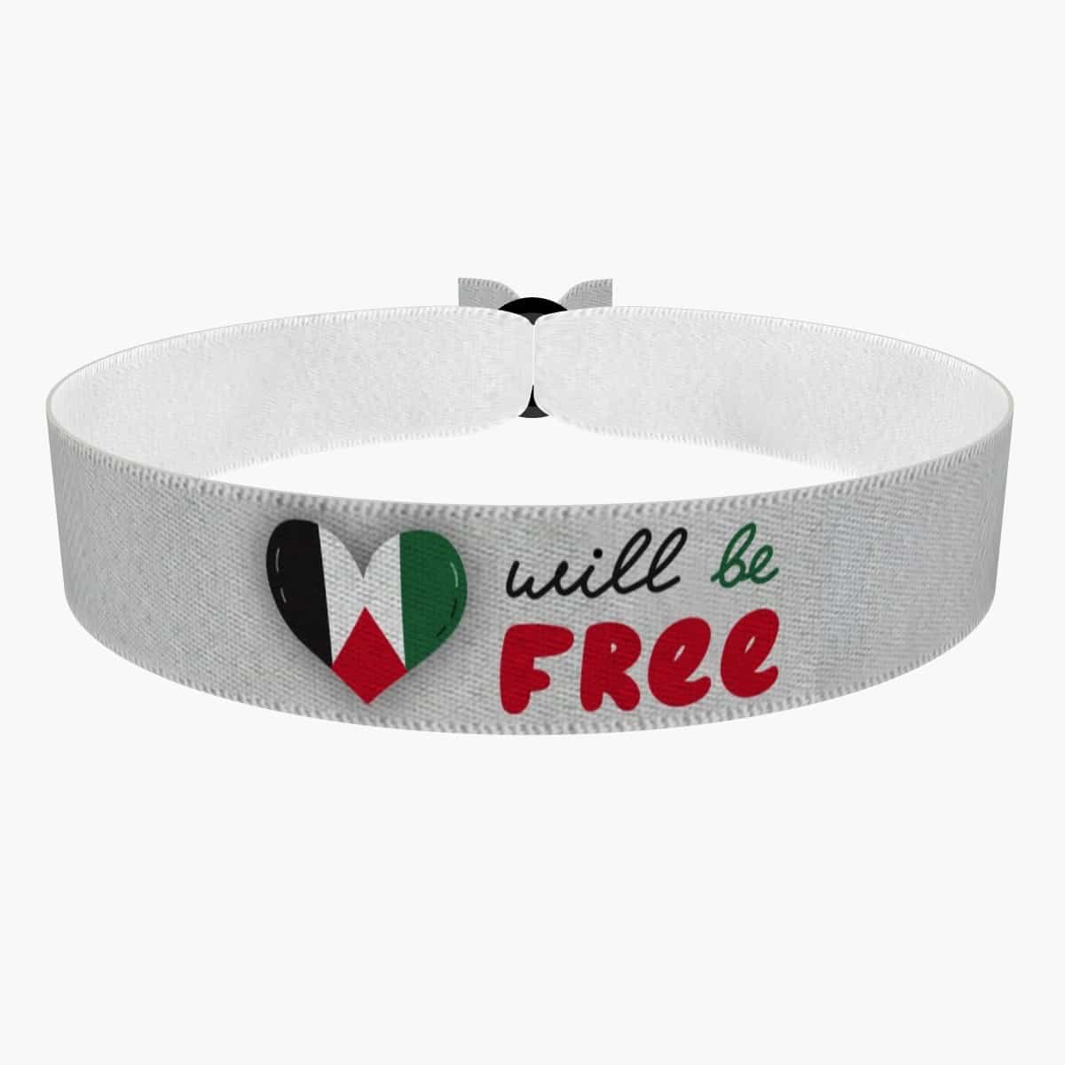 Produkt Palestine will be free Palästina Stoffarmband