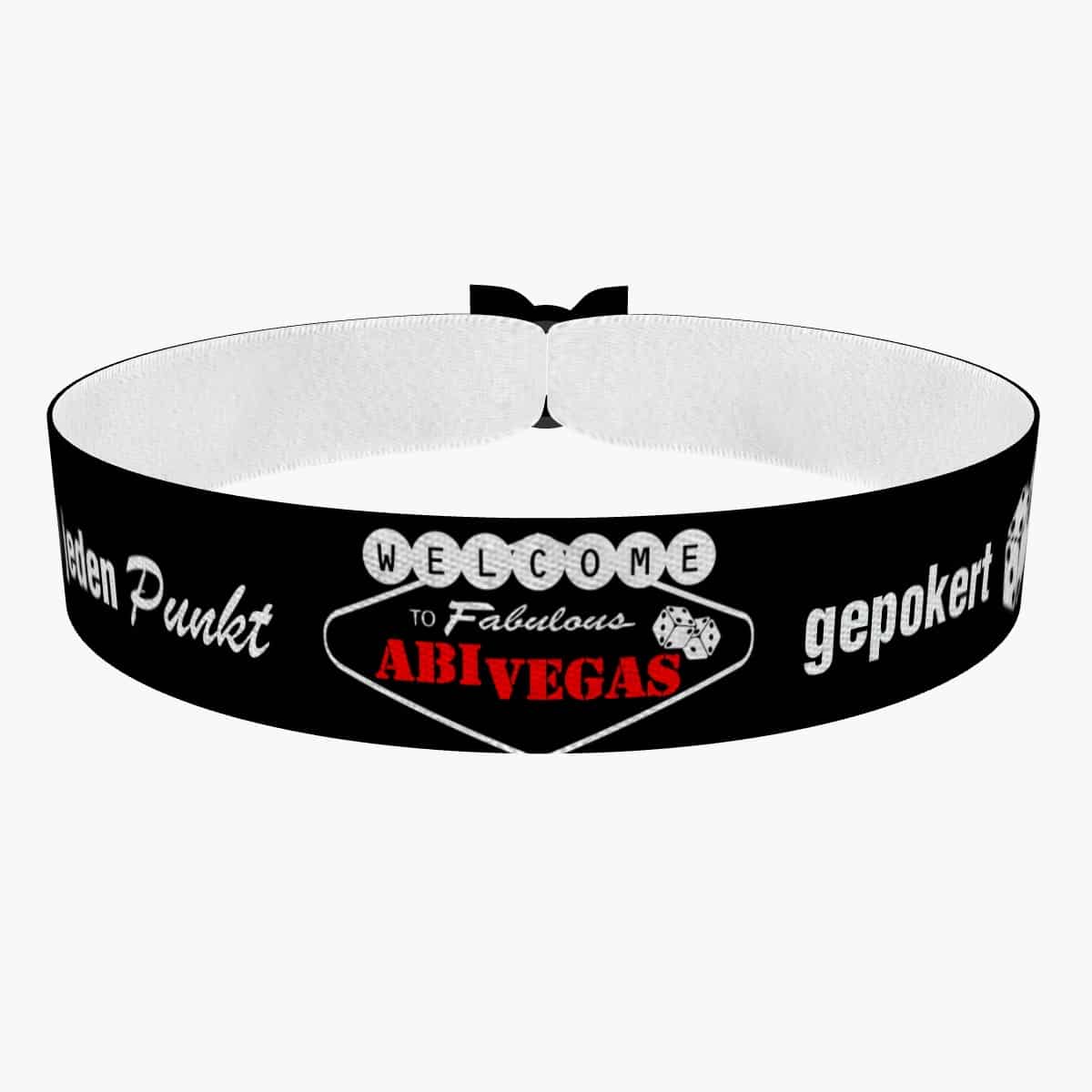 Produkt AK26 Um jeden Punkt gepokert Abschlussklasse 2026 Stoffarmband